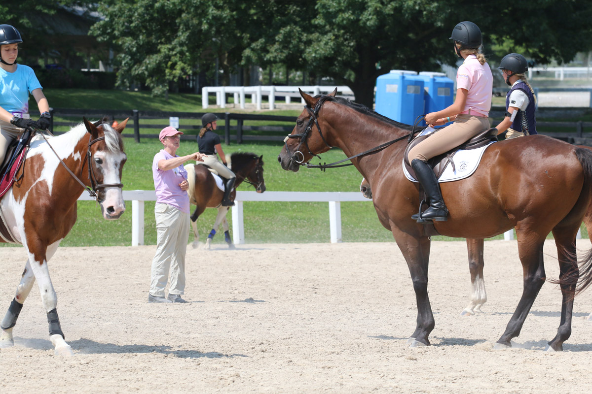 Polo player riding his horse